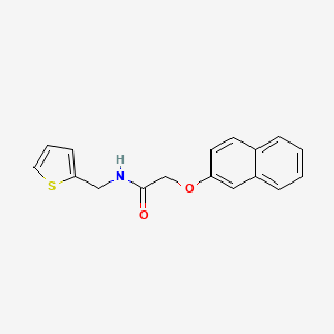 2-(2-naphthyloxy)-N-(2-thienylmethyl)acetamide