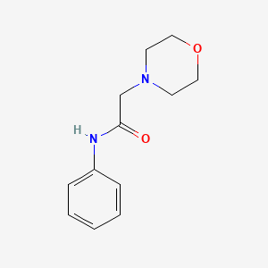 molecular formula C12H16N2O2 B4781911 2-Morpholinoacetanilide CAS No. 5815-64-5