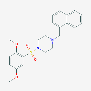 1-[(2,5-dimethoxyphenyl)sulfonyl]-4-(1-naphthylmethyl)piperazine