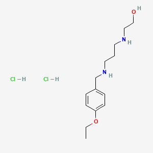 2-({3-[(4-ethoxybenzyl)amino]propyl}amino)ethanol dihydrochloride