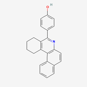 4-(1,2,3,4-tetrahydrobenzo[a]phenanthridin-5-yl)phenol