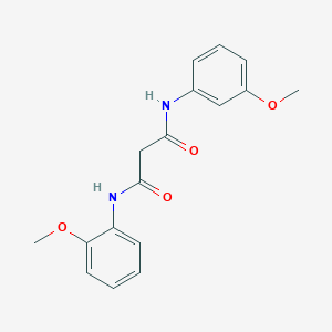 N-(2-methoxyphenyl)-N'-(3-methoxyphenyl)malonamide