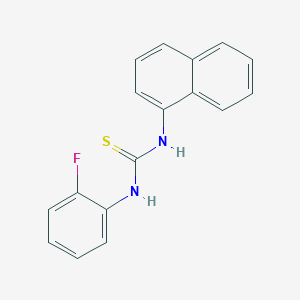 N-(2-fluorophenyl)-N'-1-naphthylthiourea