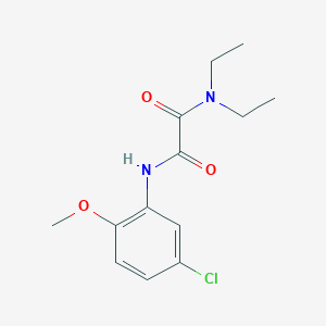 N-(5-chloro-2-methoxyphenyl)-N',N'-diethyloxamide