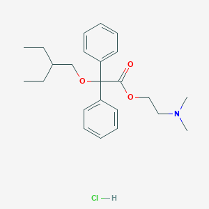 molecular formula C24H34ClNO3 B047826 盐酸地那韦林 CAS No. 3321-06-0