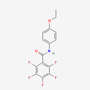 N-(4-ethoxyphenyl)-2,3,4,5,6-pentafluorobenzamide