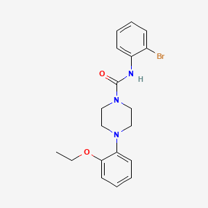 N-(2-bromophenyl)-4-(2-ethoxyphenyl)piperazine-1-carboxamide