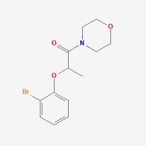 2-(2-BROMOPHENOXY)-1-MORPHOLINO-1-PROPANONE