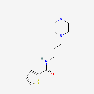 N-[3-(4-methyl-1-piperazinyl)propyl]-2-thiophenecarboxamide