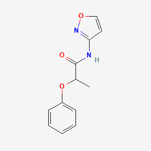 N-(12-OXAZOL-3-YL)-2-PHENOXYPROPANAMIDE