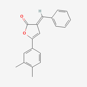 3-benzylidene-5-(3,4-dimethylphenyl)-2(3H)-furanone