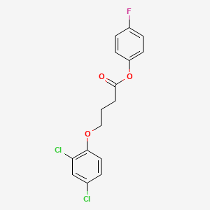 4-fluorophenyl 4-(2,4-dichlorophenoxy)butanoate