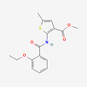 methyl 2-[(2-ethoxybenzoyl)amino]-5-methyl-3-thiophenecarboxylate