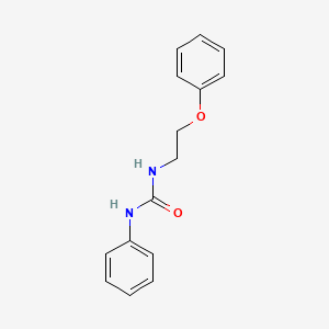 molecular formula C15H16N2O2 B4783539 1-(2-Phenoxyethyl)-3-phenylurea 