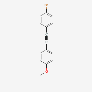 1-bromo-4-[(4-ethoxyphenyl)ethynyl]benzene