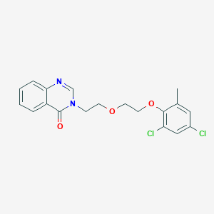 3-{2-[2-(2,4-dichloro-6-methylphenoxy)ethoxy]ethyl}-4(3H)-quinazolinone