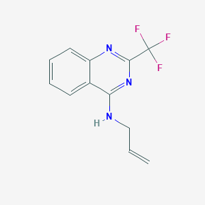 N-allyl-2-(trifluoromethyl)-4-quinazolinamine