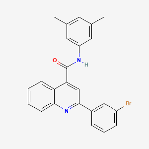 2-(3-bromophenyl)-N-(3,5-dimethylphenyl)-4-quinolinecarboxamide