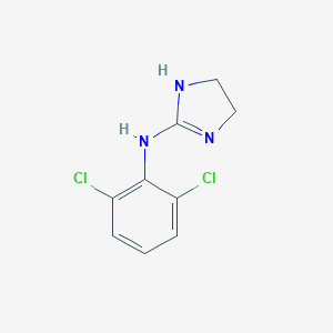 molecular formula C9H9Cl2N3 B047849 可乐定 CAS No. 4205-90-7