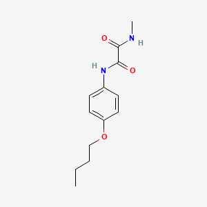 N-(4-butoxyphenyl)-N'-methylethanediamide