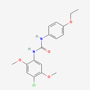 1-(4-Chloro-2,5-dimethoxyphenyl)-3-(4-ethoxyphenyl)urea