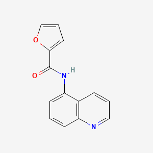 N-5-quinolinyl-2-furamide