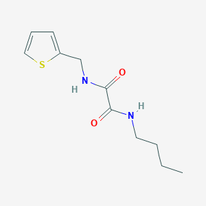 molecular formula C11H16N2O2S B4785614 N-butyl-N'-(2-thienylmethyl)ethanediamide 