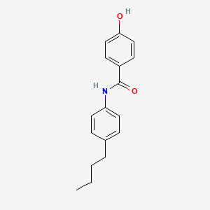 molecular formula C17H19NO2 B4785816 N-(4-butylphenyl)-4-hydroxybenzamide 