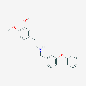 2-(3,4-dimethoxyphenyl)-N-(3-phenoxybenzyl)ethanamine