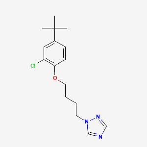 1-[4-(4-tert-butyl-2-chlorophenoxy)butyl]-1H-1,2,4-triazole