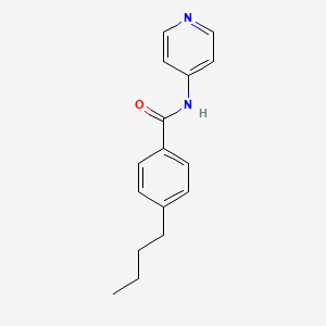 4-butyl-N-4-pyridinylbenzamide