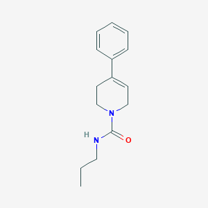 4-phenyl-N-propyl-3,6-dihydro-2H-pyridine-1-carboxamide