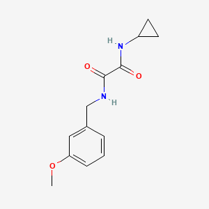 N-cyclopropyl-N'-(3-methoxybenzyl)ethanediamide