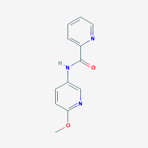 N-(6-methoxy-3-pyridinyl)-2-pyridinecarboxamide