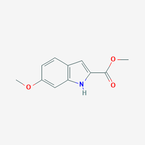 molecular formula C11H11NO3 B047874 6-甲氧基-1H-吲哚-2-甲酸甲酯 CAS No. 98081-83-5