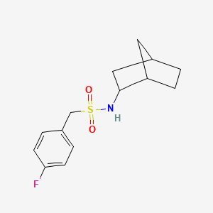 N-bicyclo[2.2.1]hept-2-yl-1-(4-fluorophenyl)methanesulfonamide