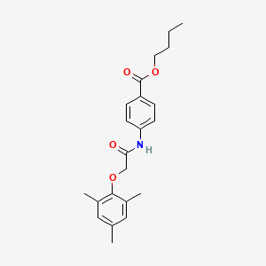 butyl 4-{[(mesityloxy)acetyl]amino}benzoate