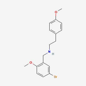 (5-bromo-2-methoxybenzyl)[2-(4-methoxyphenyl)ethyl]amine