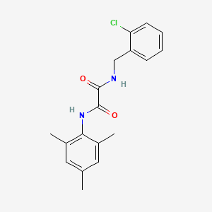 N-(2-chlorobenzyl)-N'-mesitylethanediamide