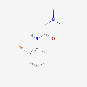 N-(2-bromo-4-methylphenyl)-2-(dimethylamino)acetamide