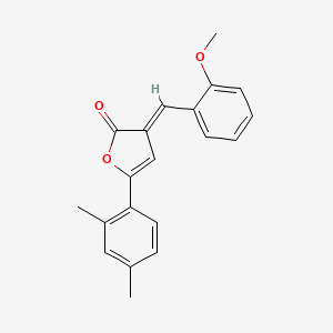 5-(2,4-dimethylphenyl)-3-(2-methoxybenzylidene)-2(3H)-furanone