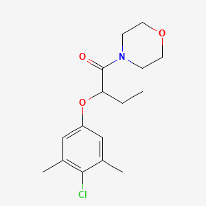 2-(4-CHLORO-3,5-DIMETHYLPHENOXY)-1-MORPHOLINO-1-BUTANONE