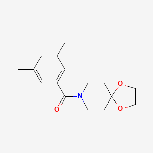 molecular formula C16H21NO3 B4787956 8-(3,5-dimethylbenzoyl)-1,4-dioxa-8-azaspiro[4.5]decane 