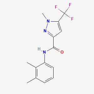 N-(2,3-dimethylphenyl)-1-methyl-5-(trifluoromethyl)-1H-pyrazole-3-carboxamide