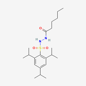 N'-[(2,4,6-triisopropylphenyl)sulfonyl]hexanohydrazide