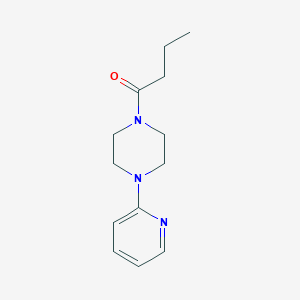 1-[4-(Pyridin-2-yl)piperazin-1-yl]butan-1-one