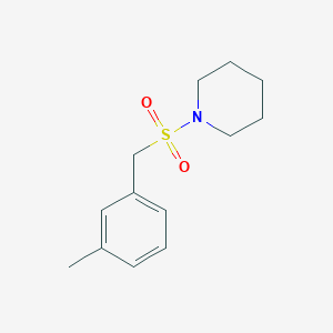 1-[(3-METHYLPHENYL)METHANESULFONYL]PIPERIDINE