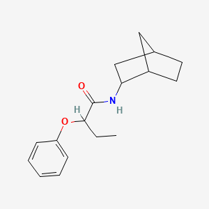 N-bicyclo[2.2.1]hept-2-yl-2-phenoxybutanamide