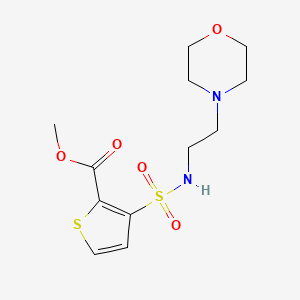 methyl 3-({[2-(4-morpholinyl)ethyl]amino}sulfonyl)-2-thiophenecarboxylate