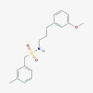 N-[3-(3-methoxyphenyl)propyl]-1-(3-methylphenyl)methanesulfonamide